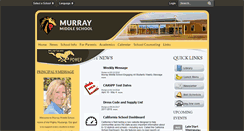 Desktop Screenshot of murray.ssusd.org